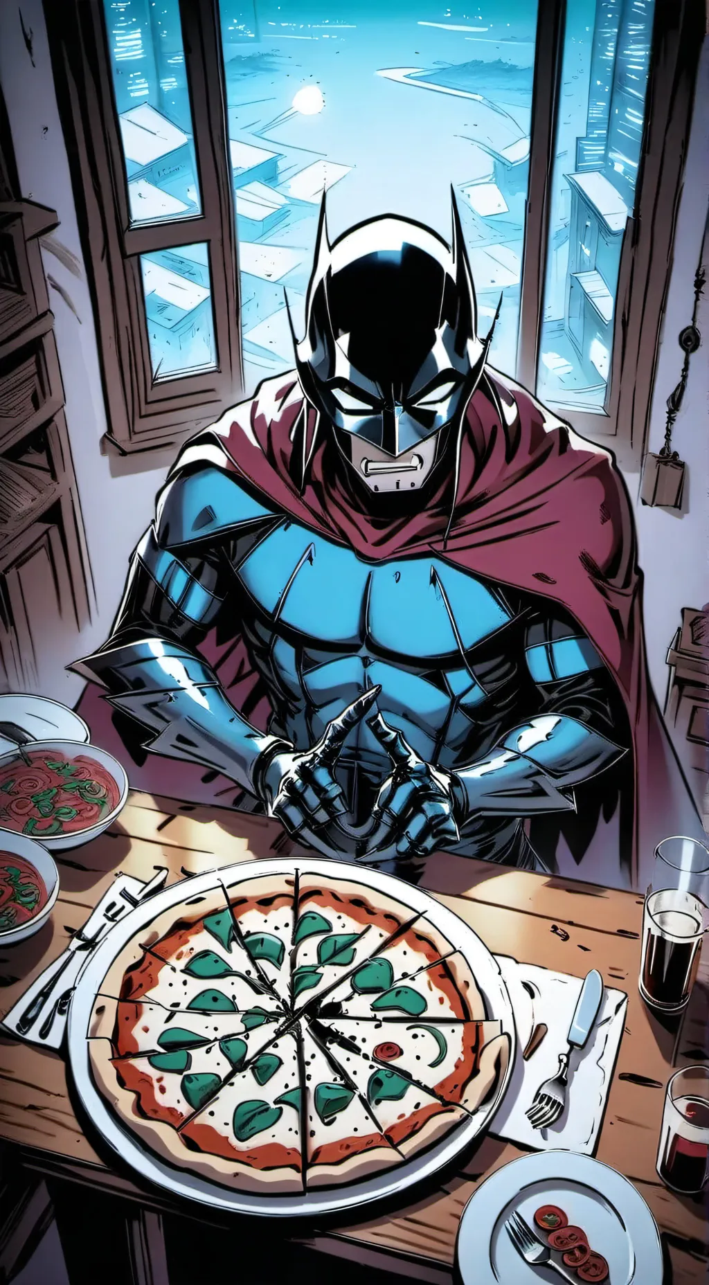 ai character: Celeste_thestsr background