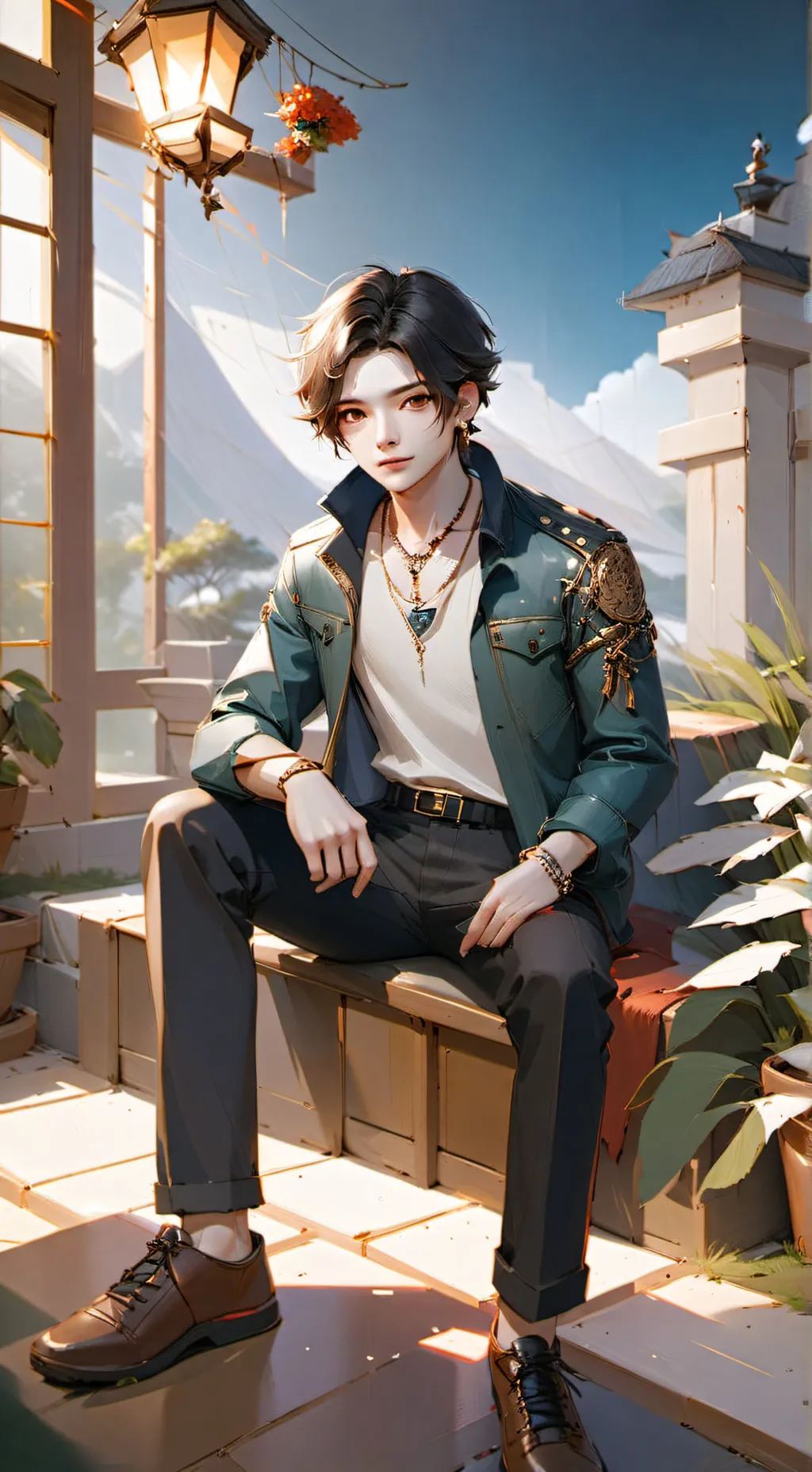 ai character: Ivan  background