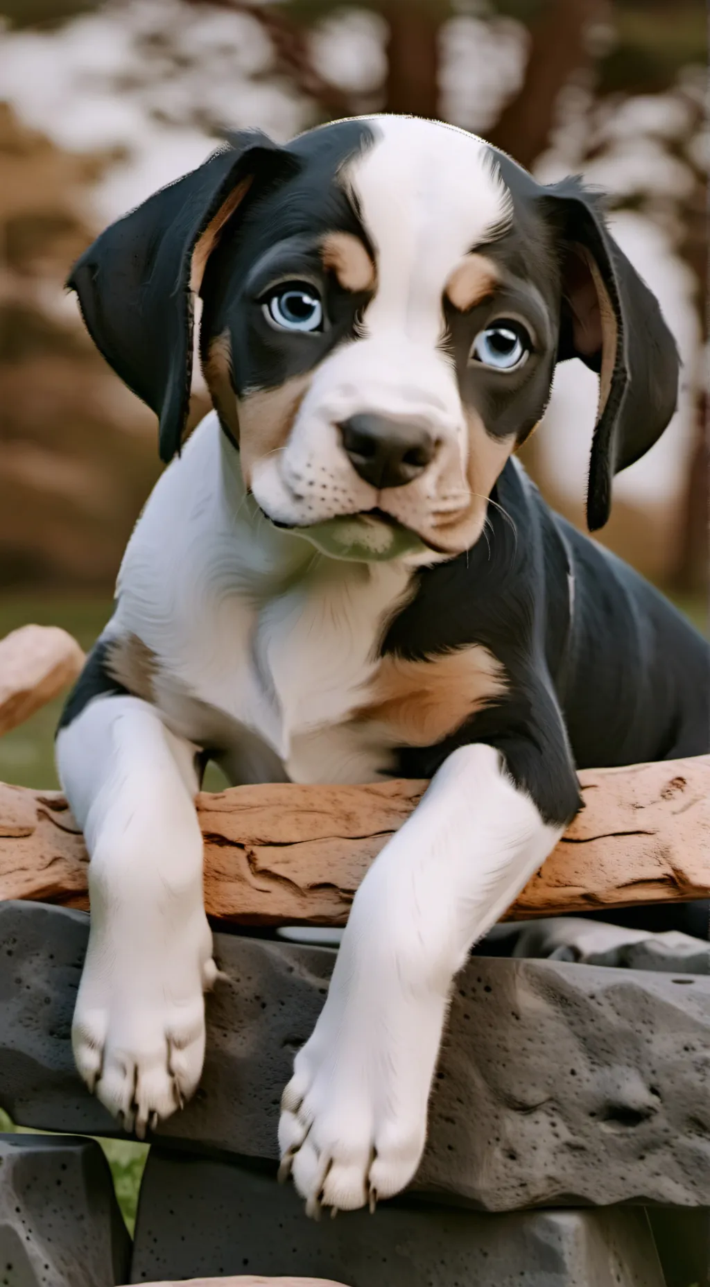 ai character: puppup background