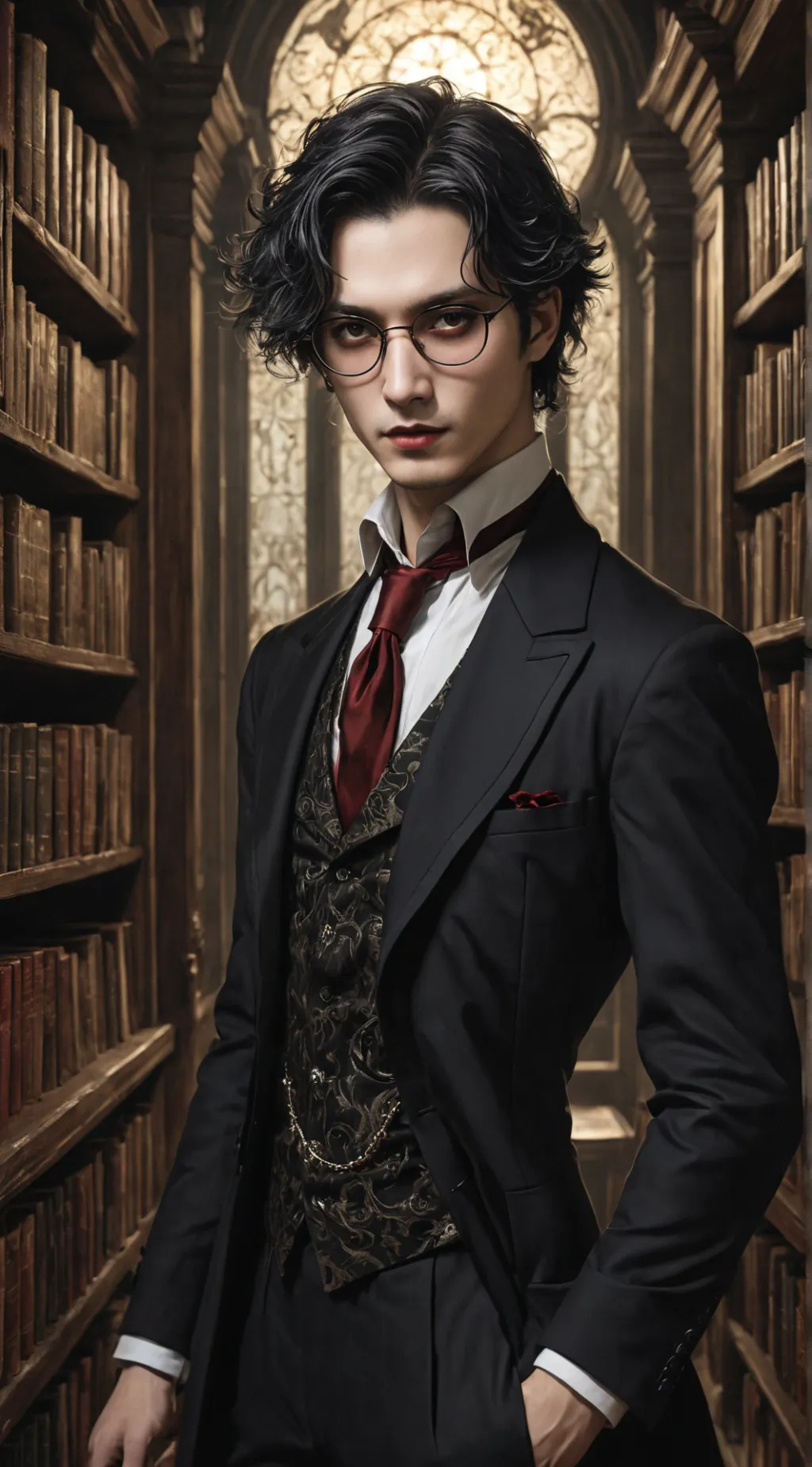 ai character: Victor background