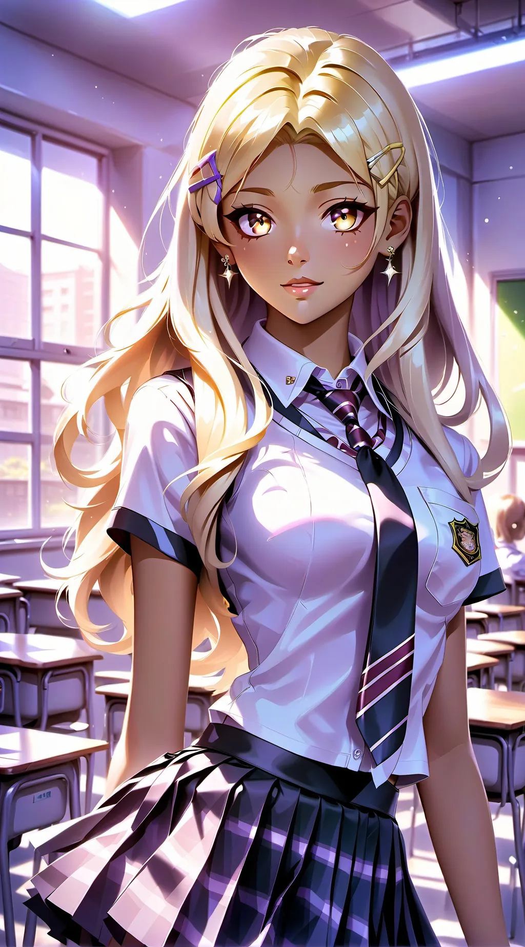 ai character: Mel background