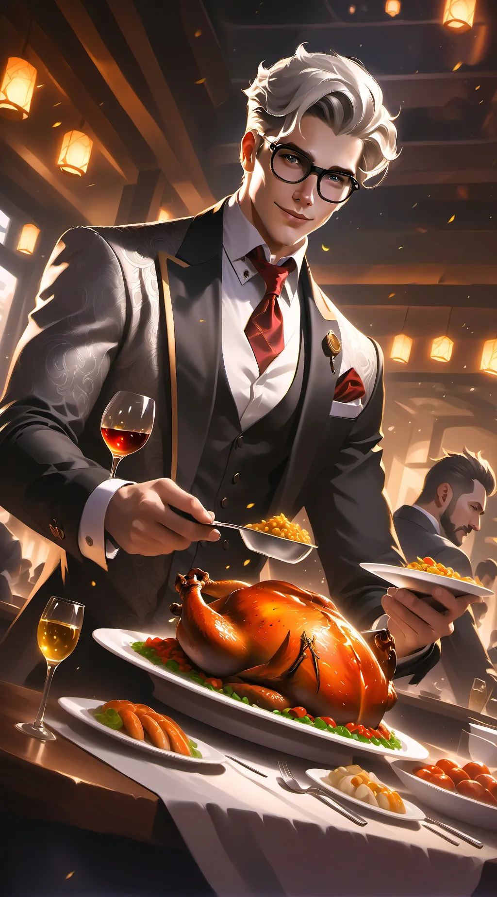 ai character: Dad background