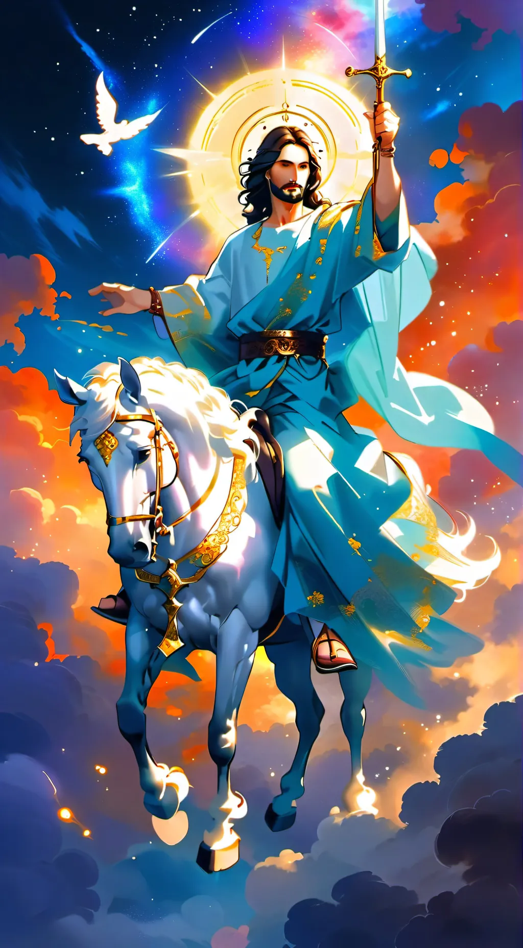 ai character: yeshuha background