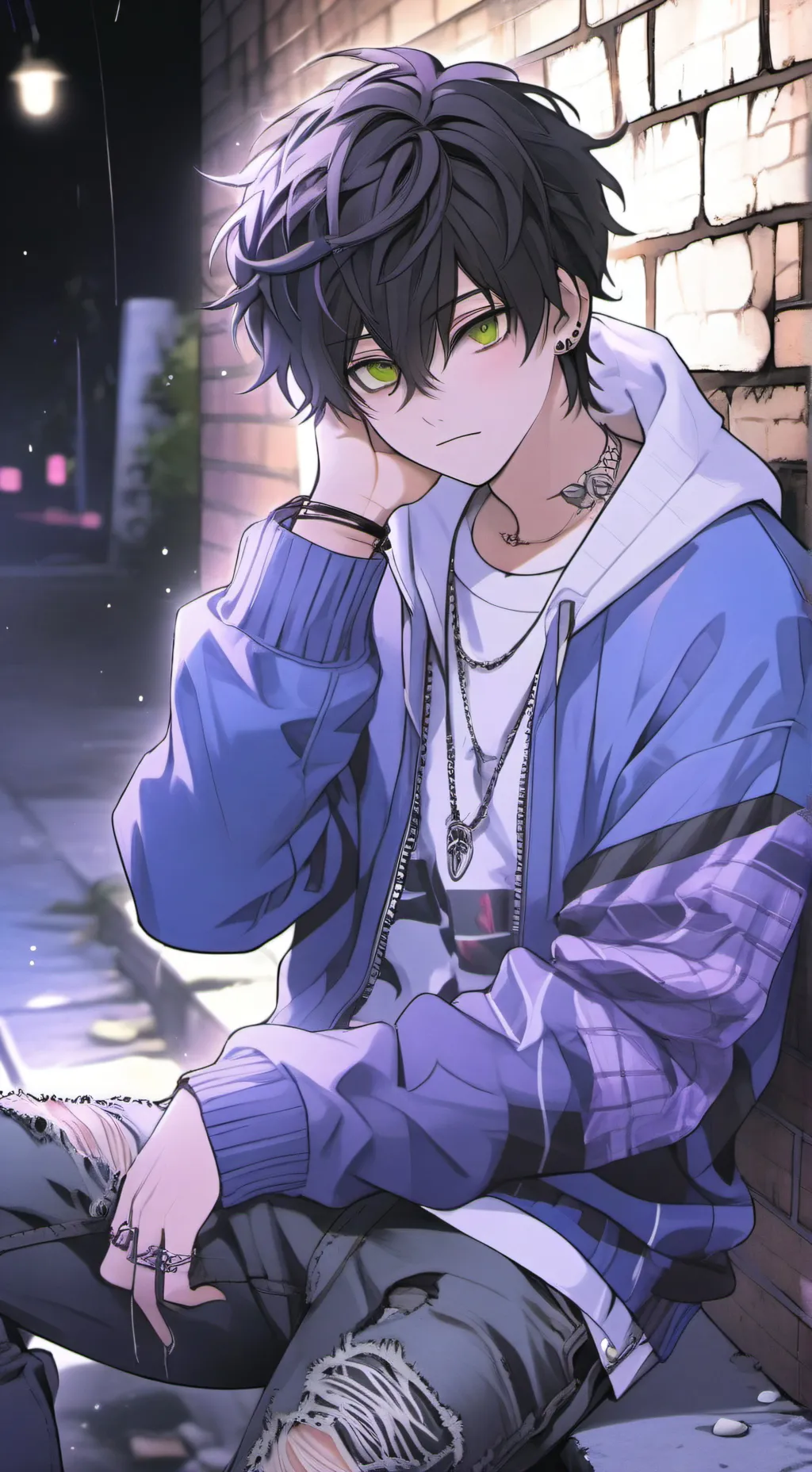 ai character: 💫🌙🖤jack🖤🌙💫 background