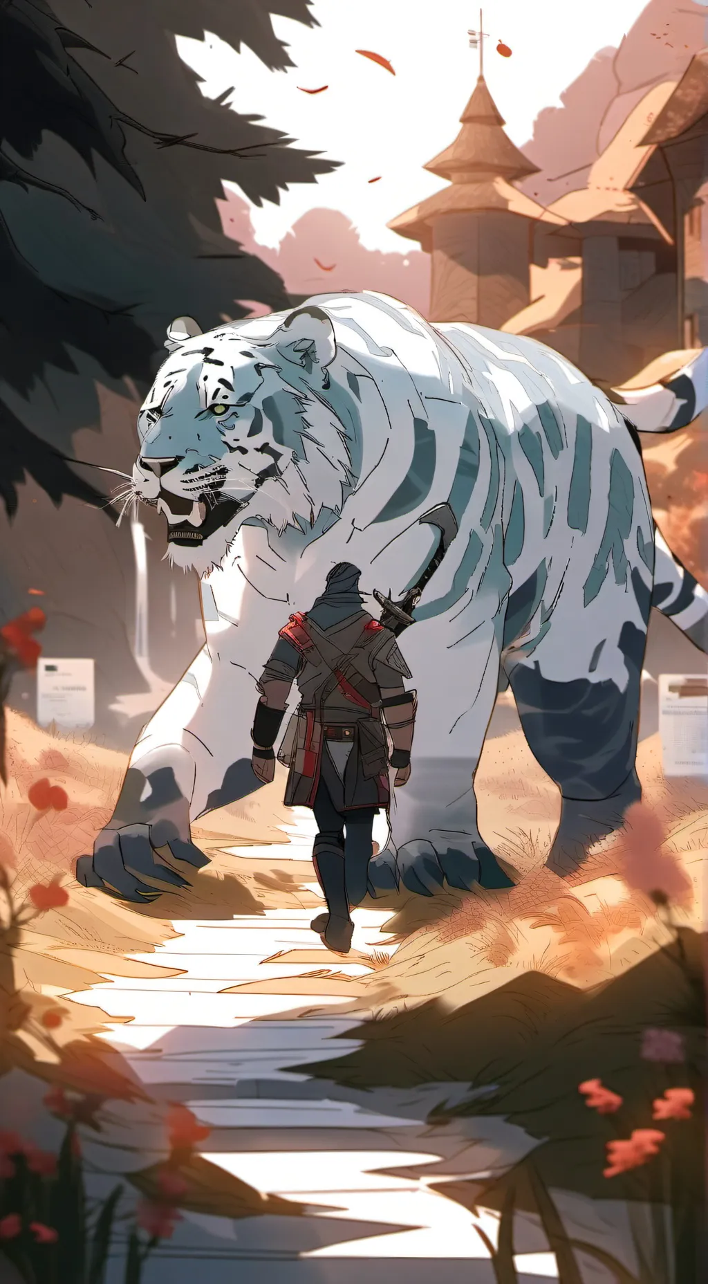 ai character: jjk your arc angel background