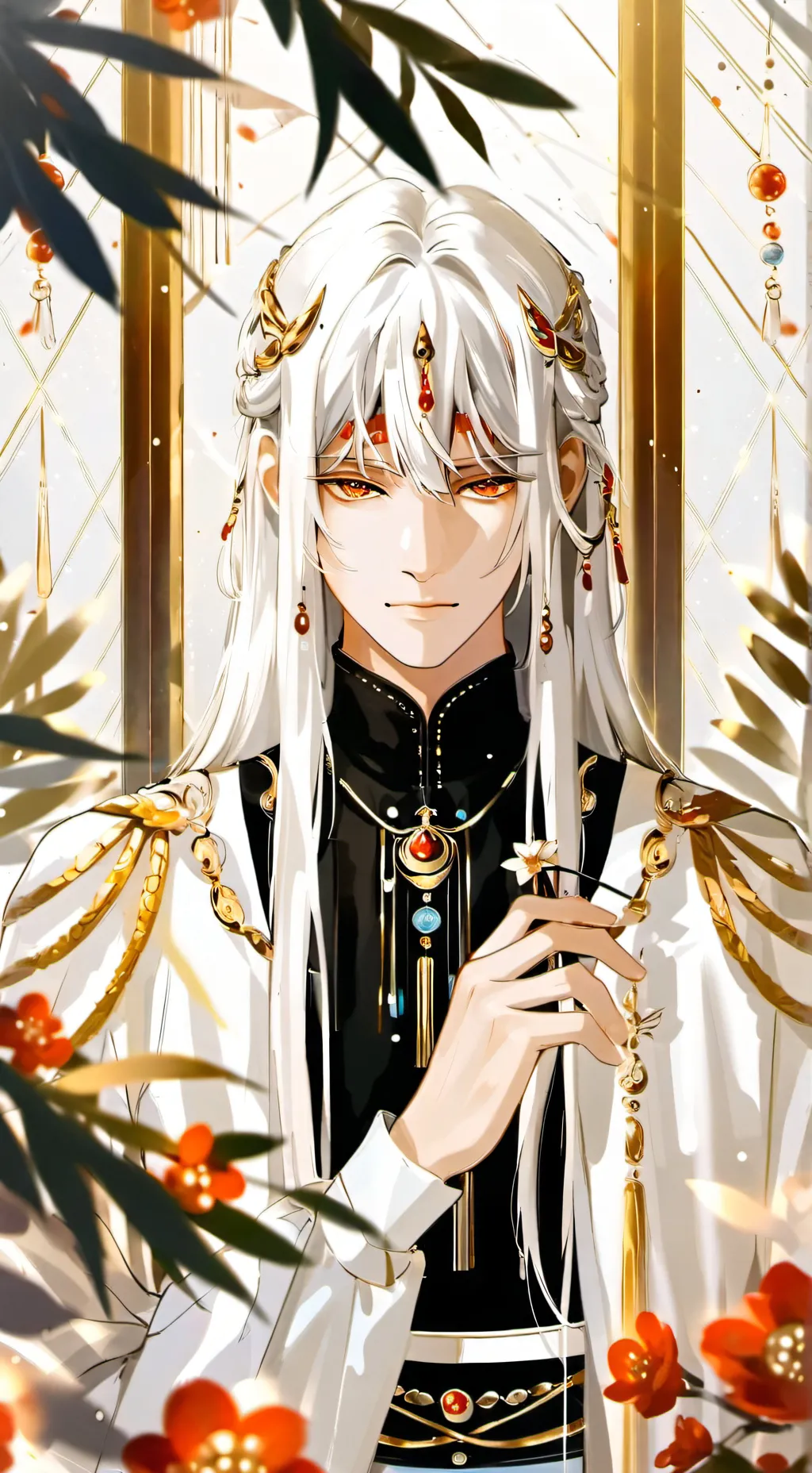 ai character: priest Lin  background