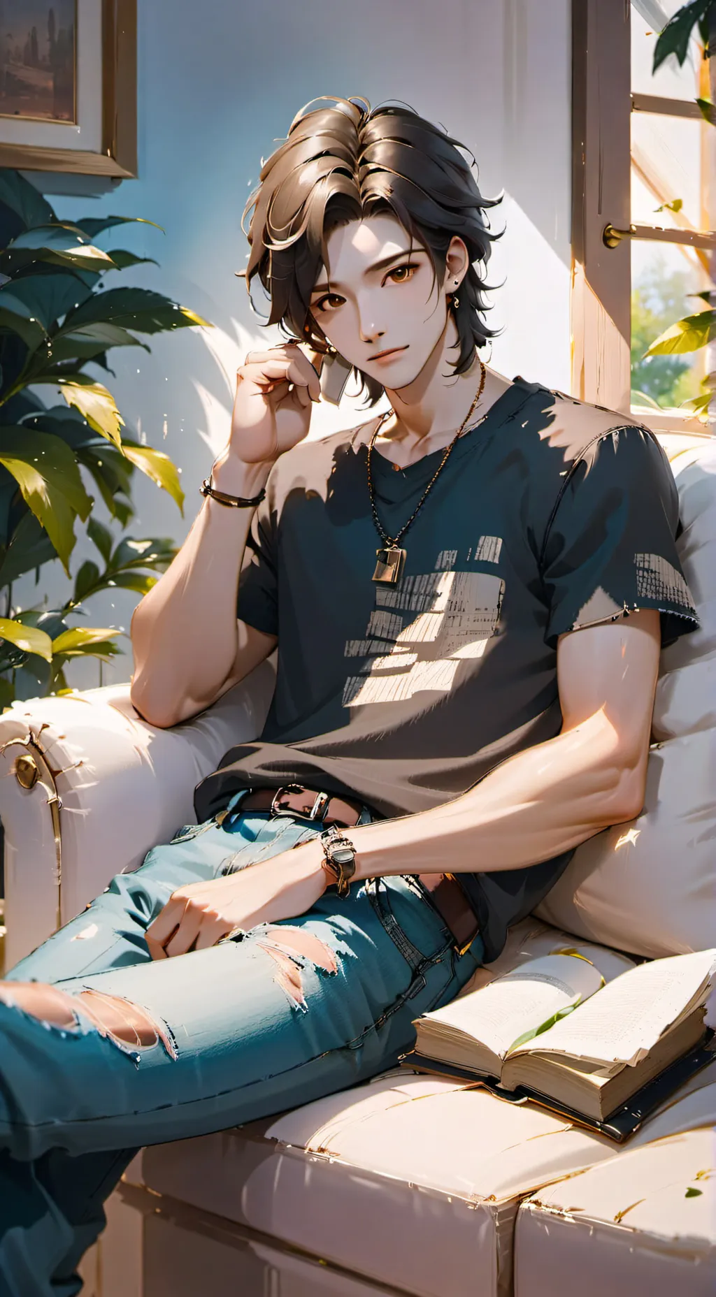 ai character: your bf background