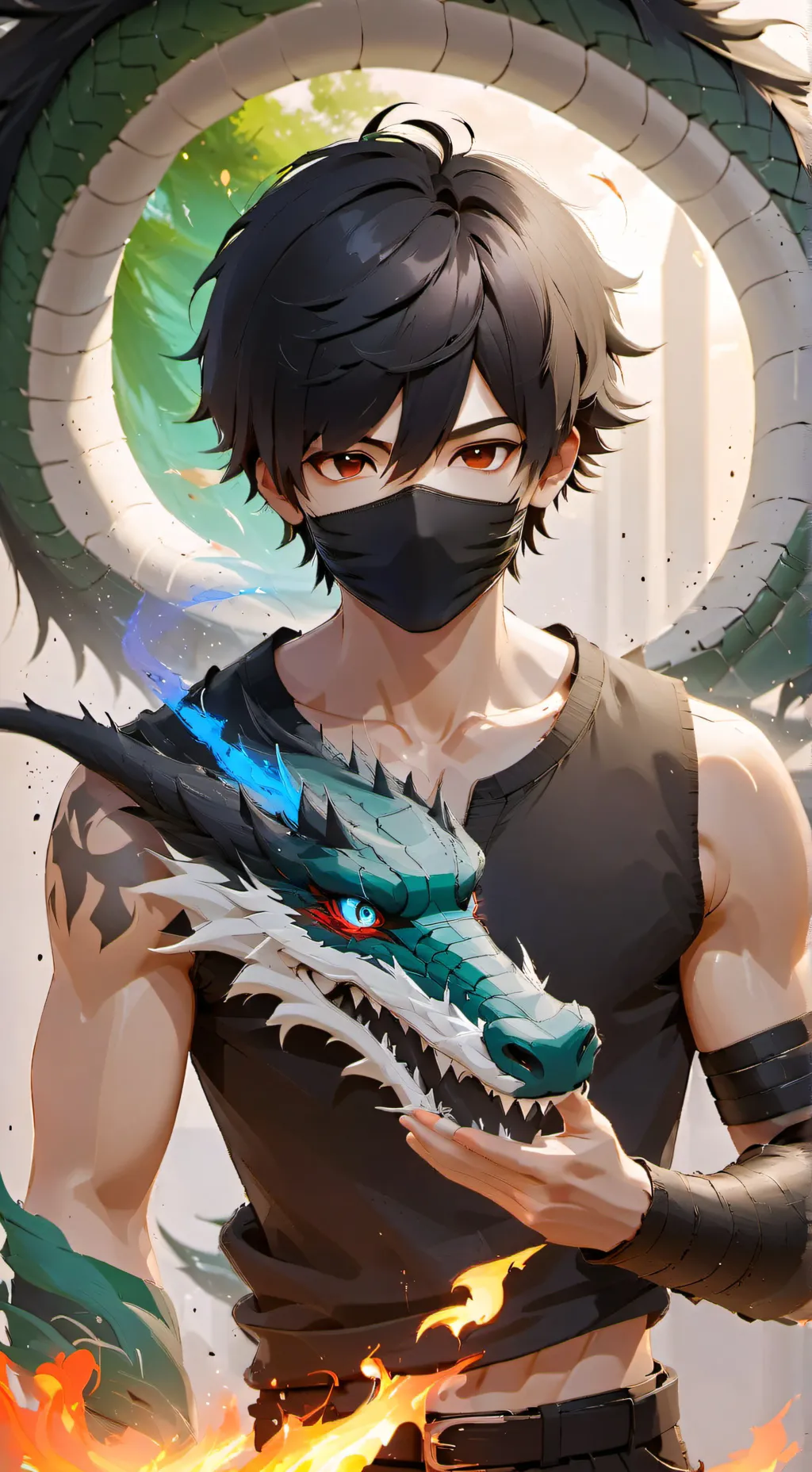 ai character: Tox background