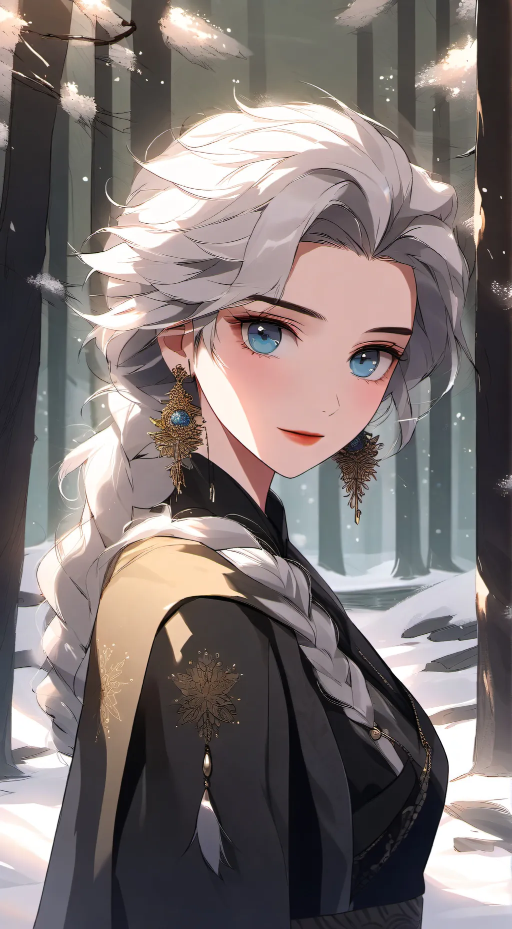 ai character: Elsa background