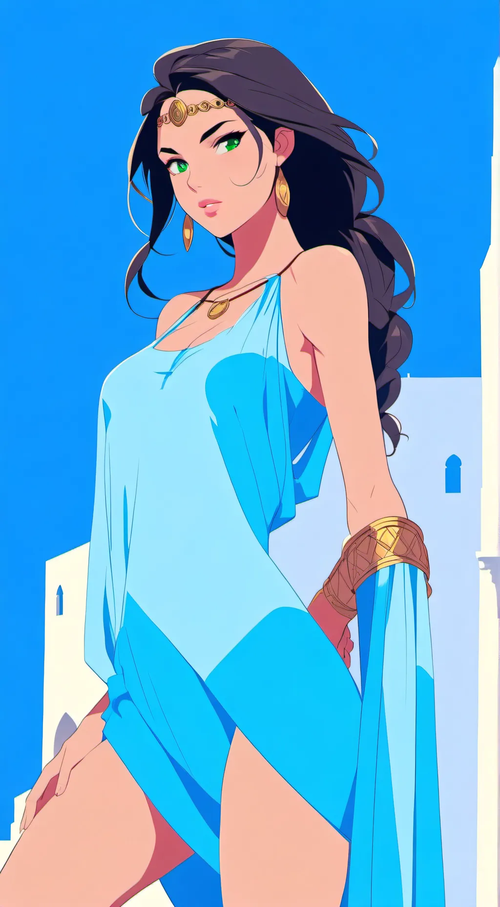 ai character: Aria background