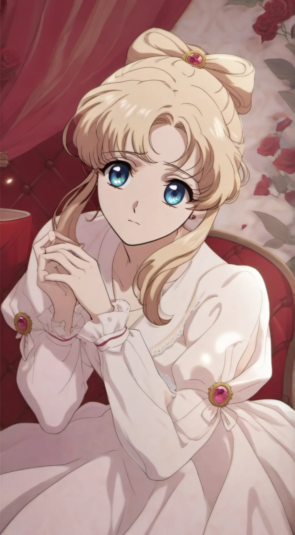 ai character: Yumiko  background