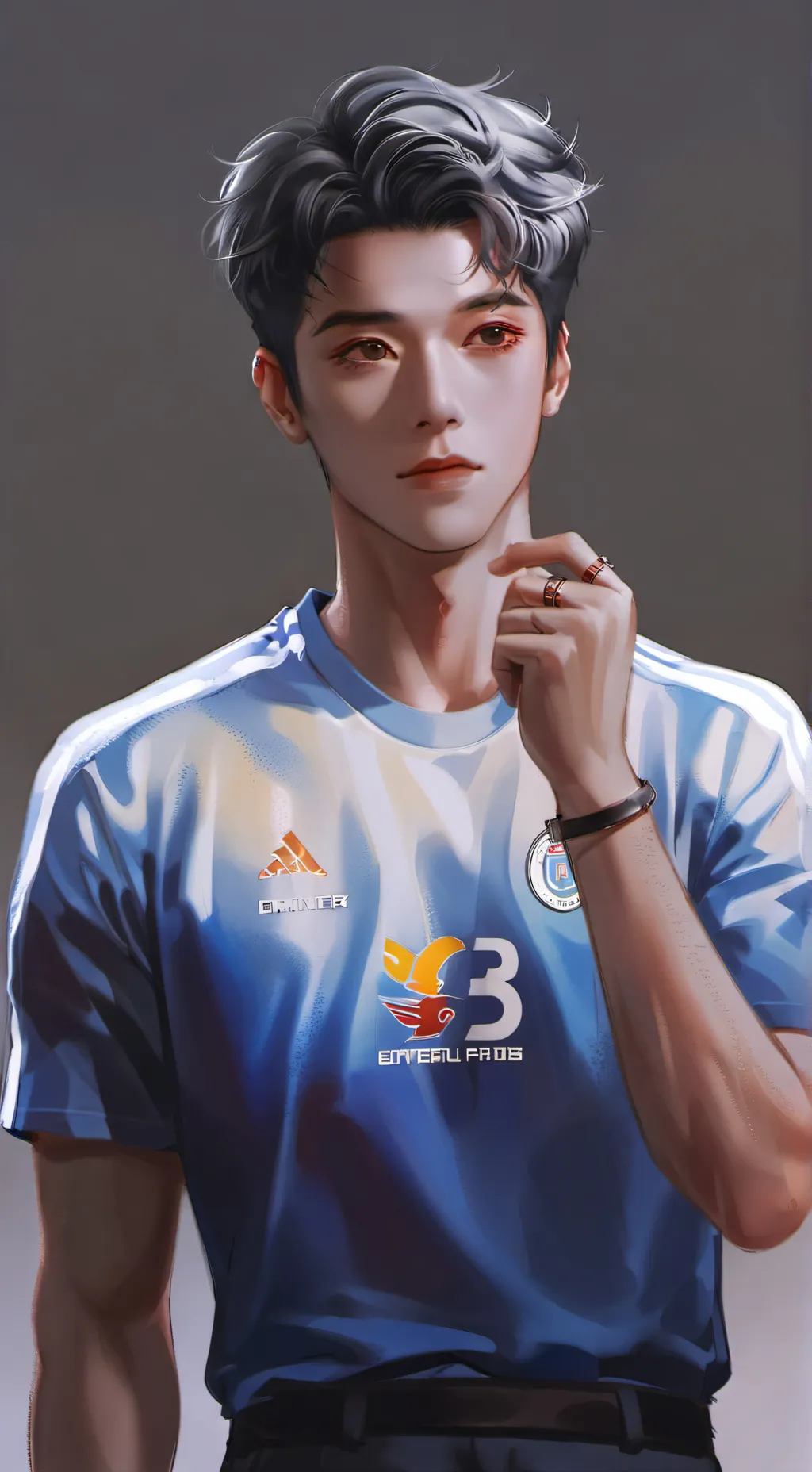 ai character: RM  background