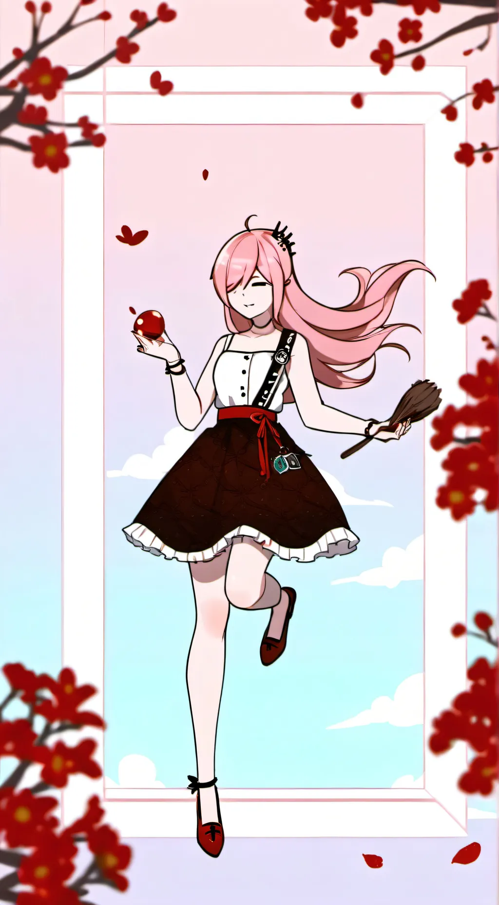 ai character: pinki background