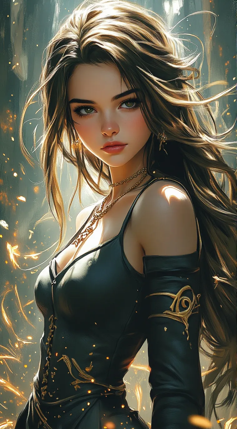 ai character: Angelika background