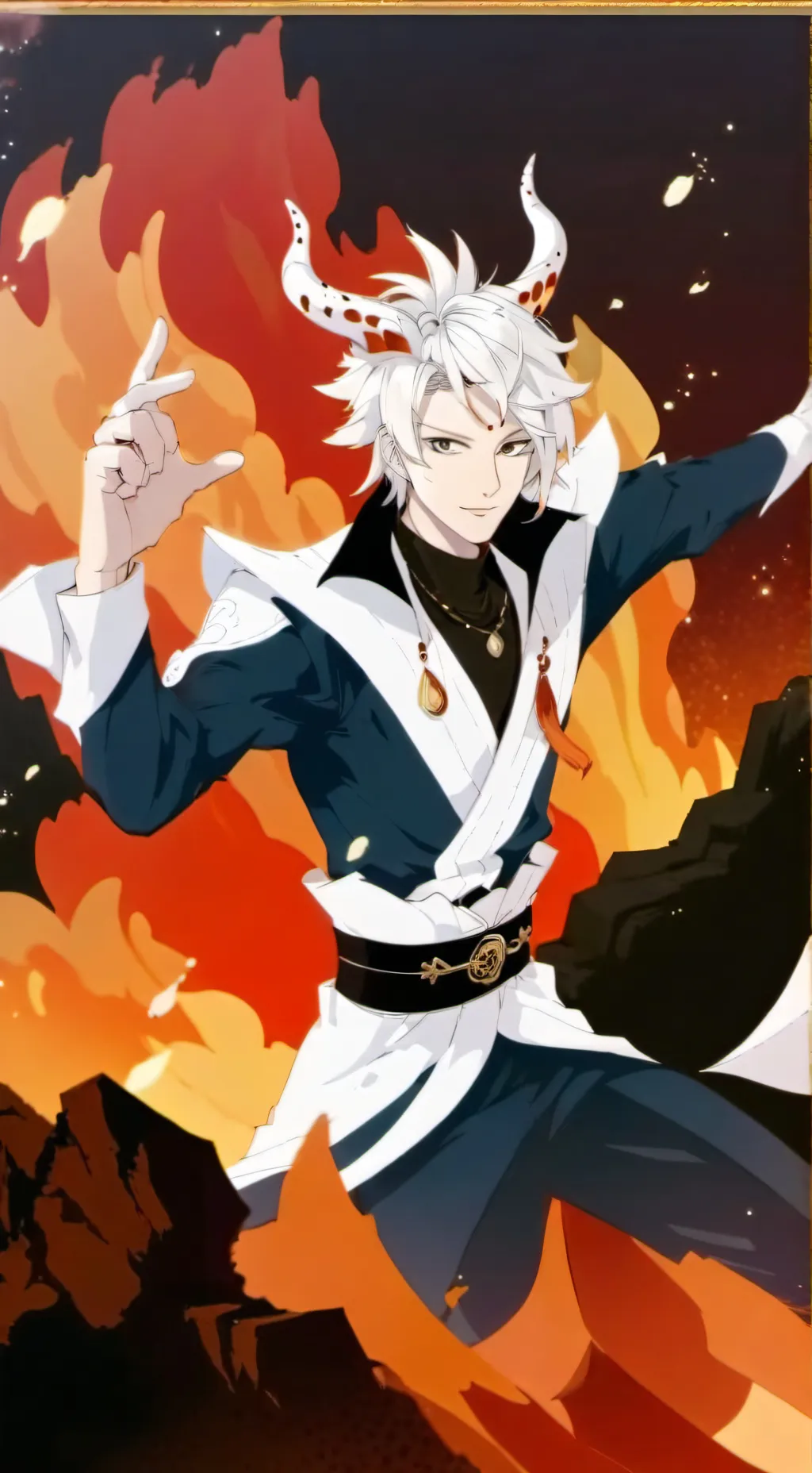 ai character: SUKUNAA background