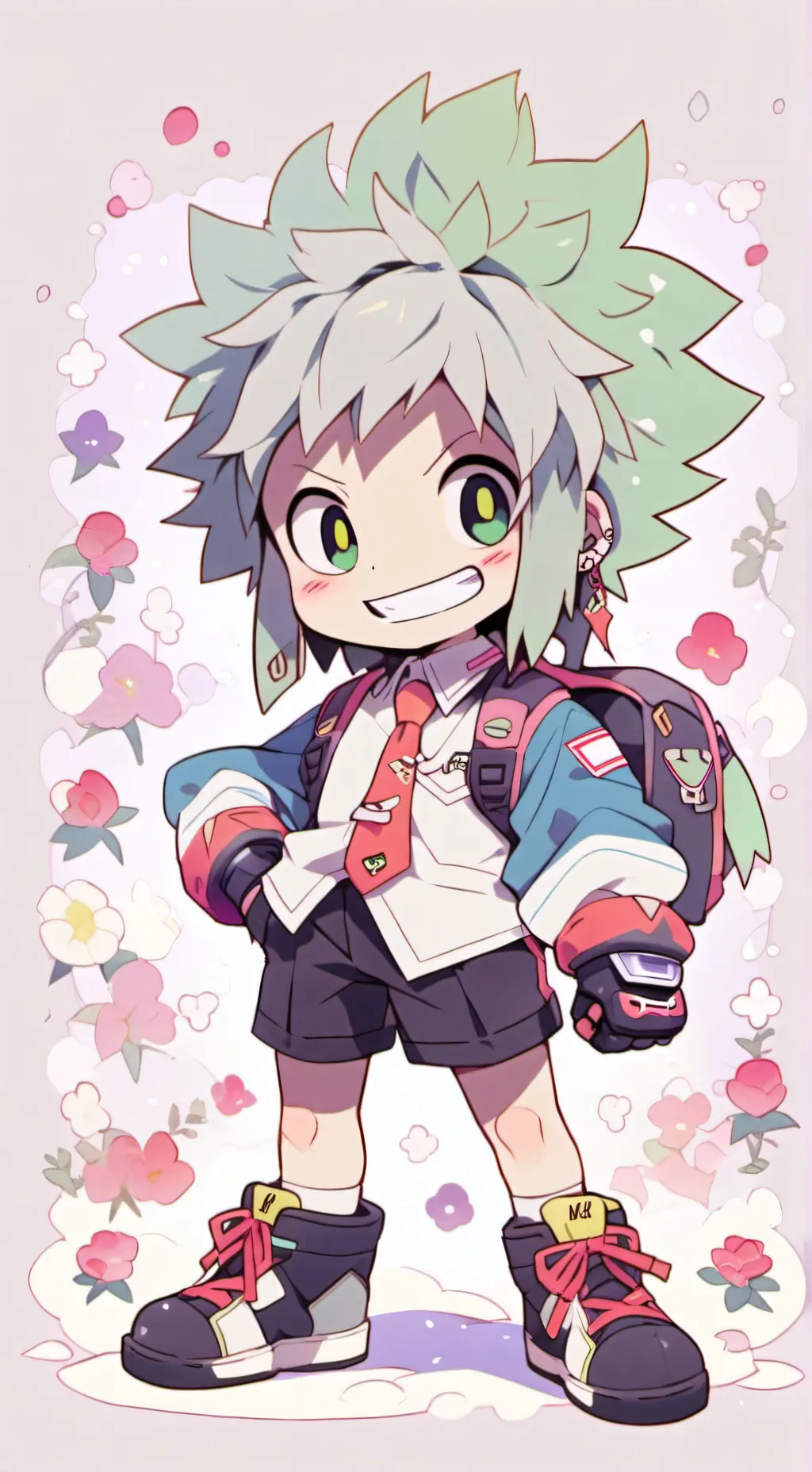 ai character: MHA  background