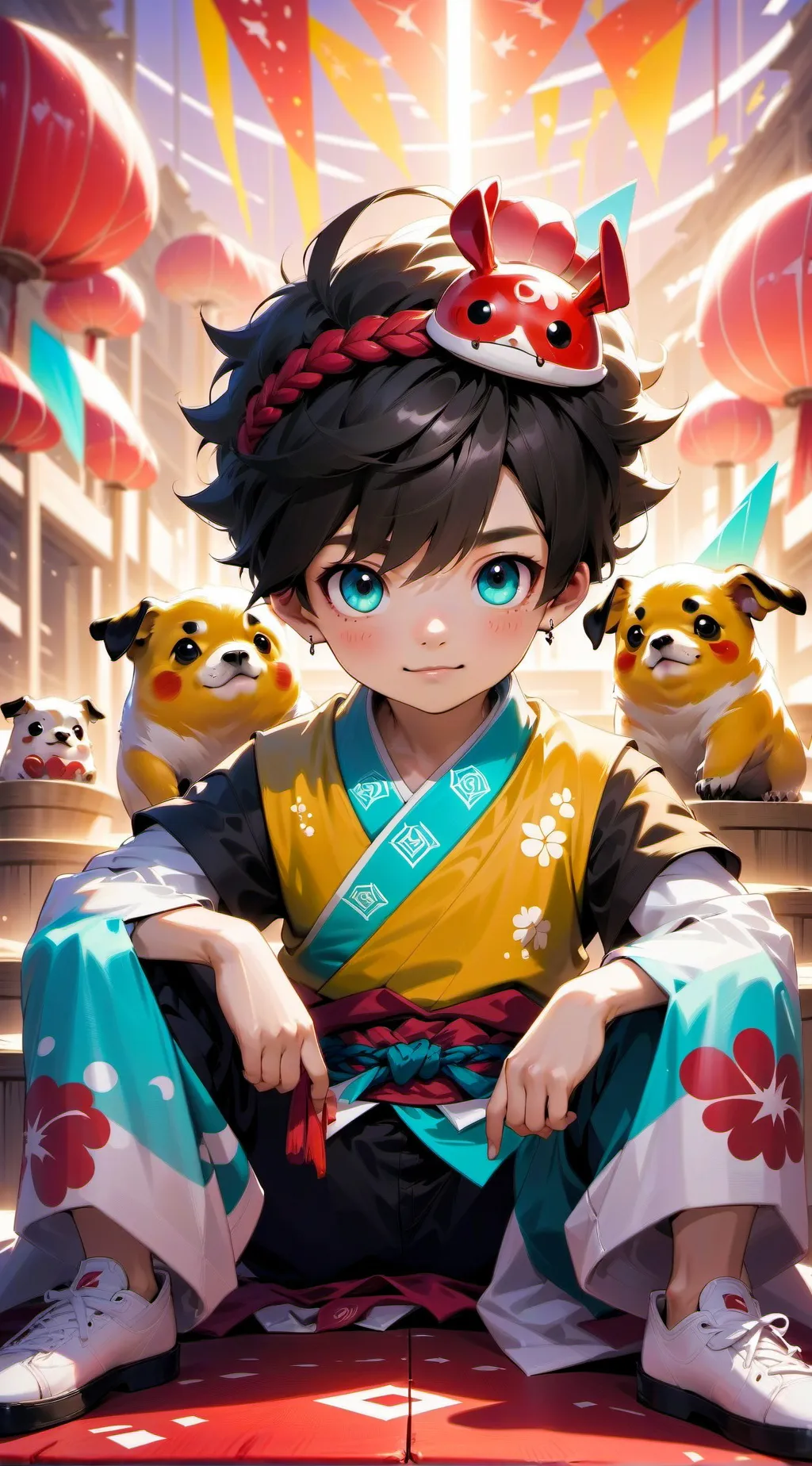 ai character: akio background