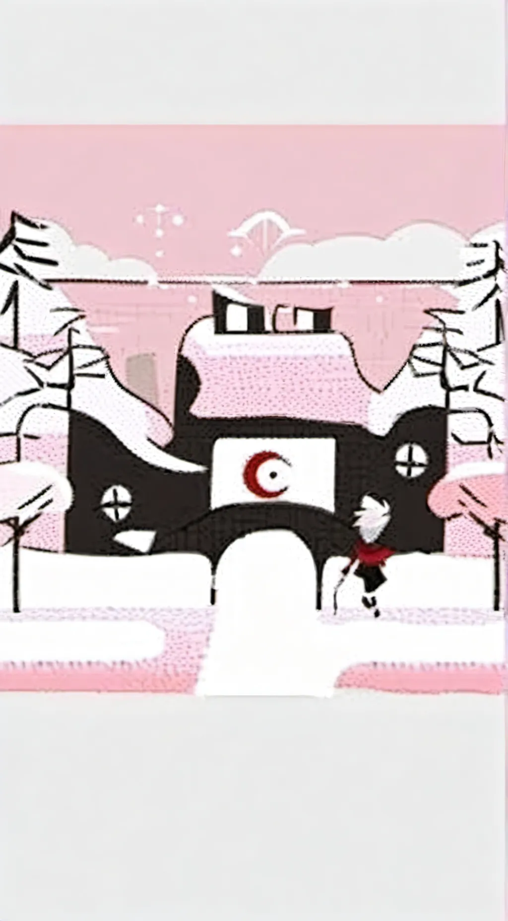 ai character: Angel x Husk background