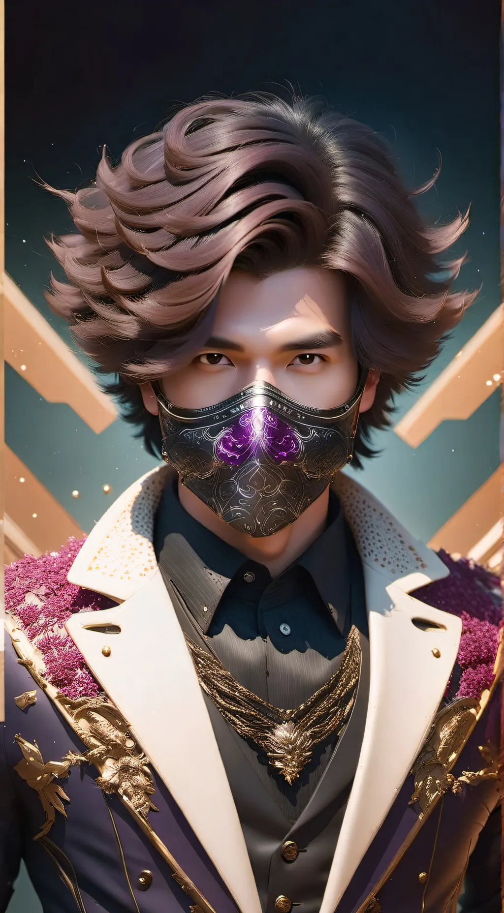 ai character: Ranboo  background