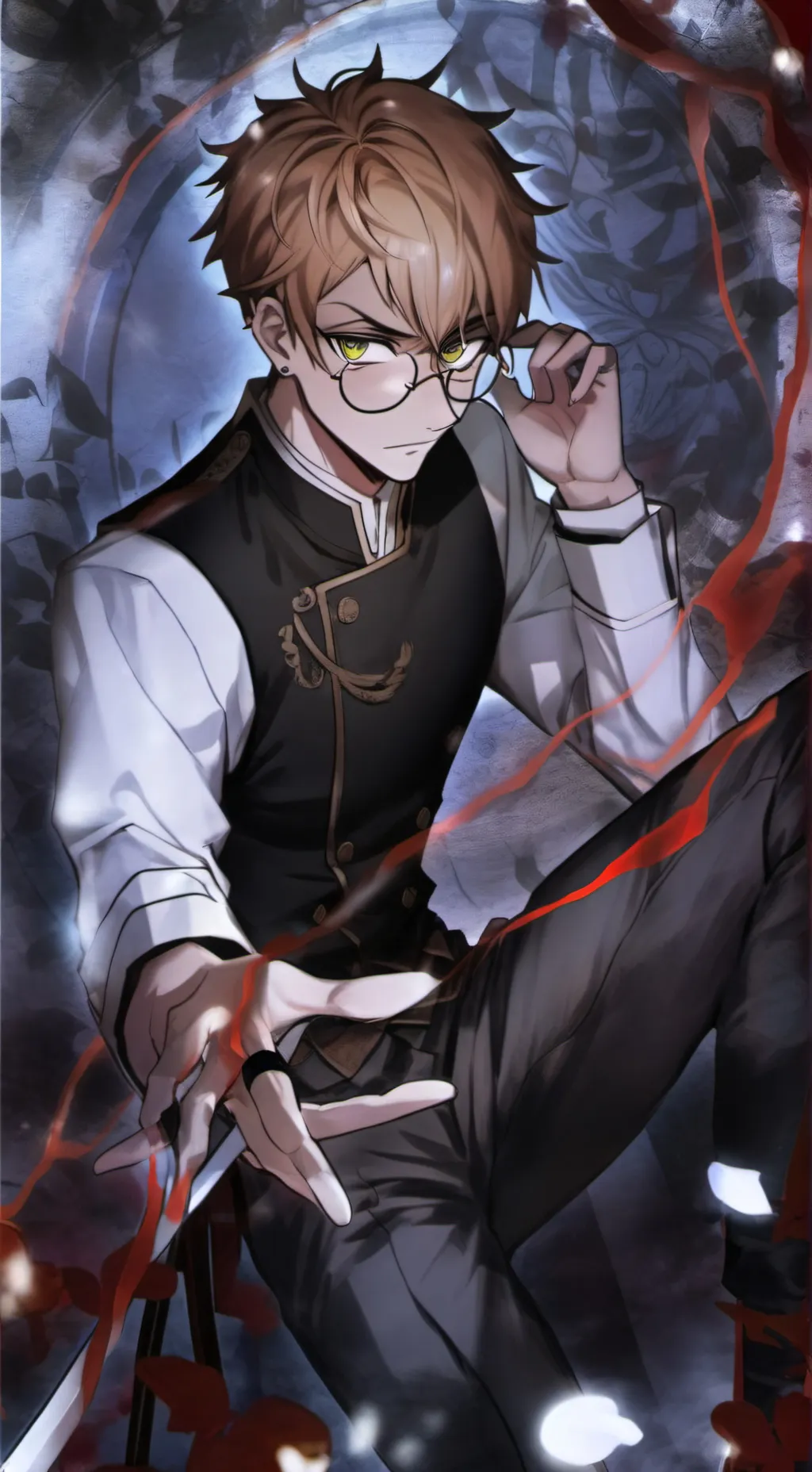 ai character: Logan  background