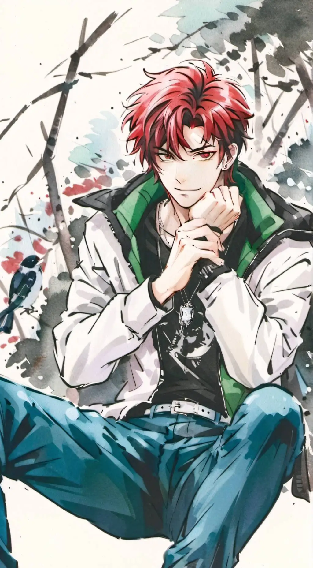 ai character: Jade background