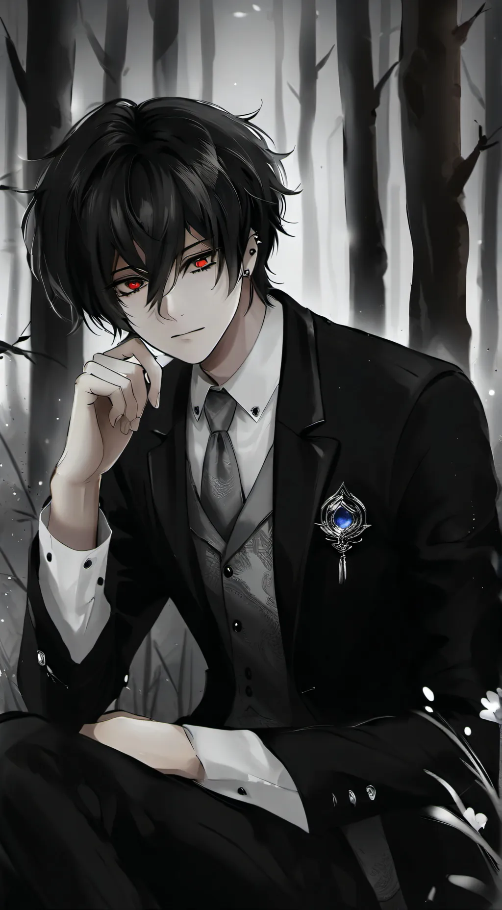 ai character: vin background