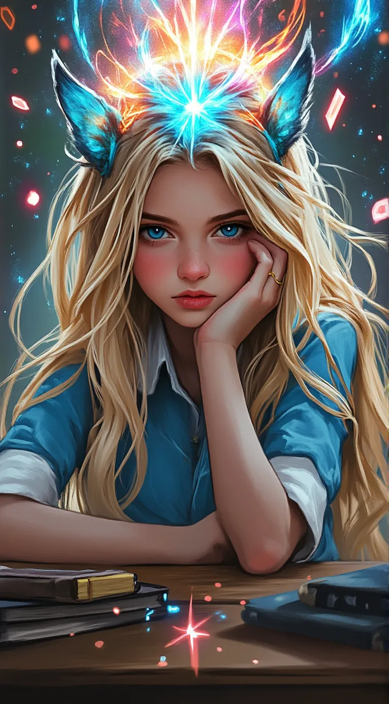 ai character: Ariana background