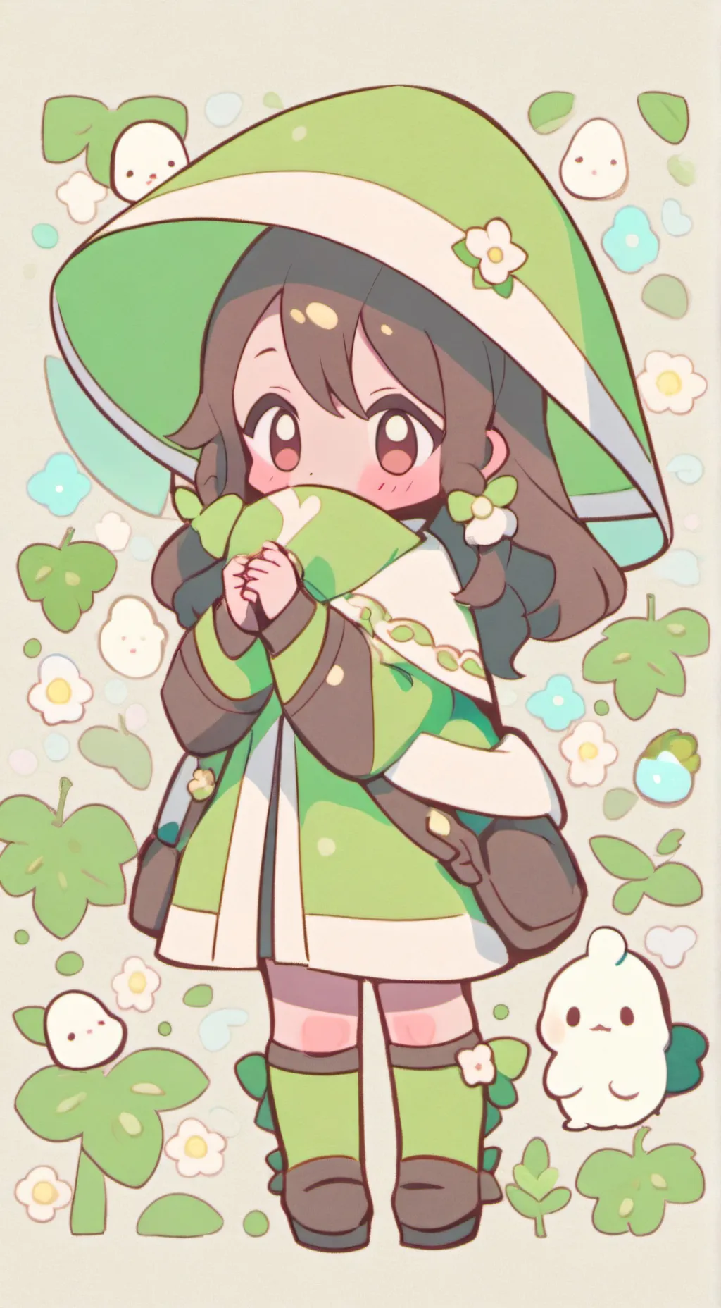 ai character: belleza verdadera  background