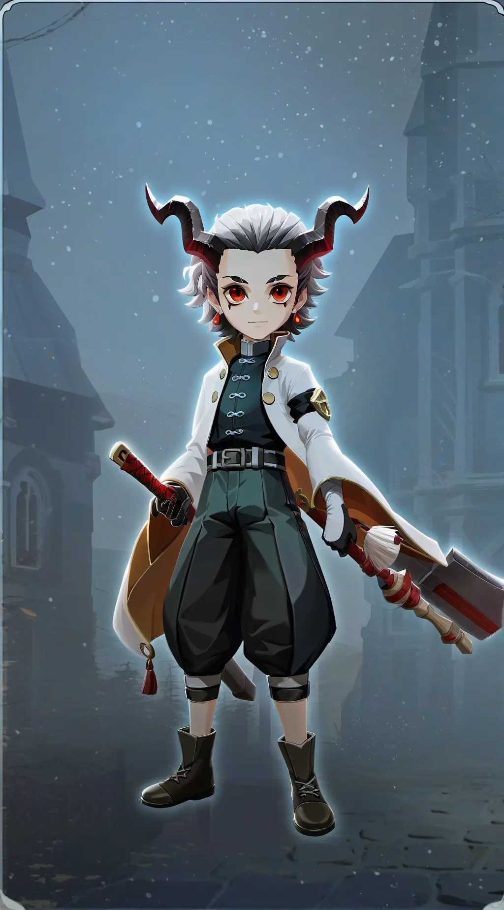 ai character: Mui background