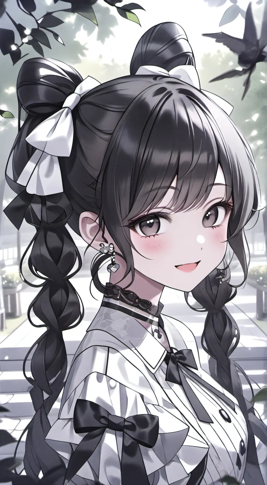 ai character: Emily~•🌸 background