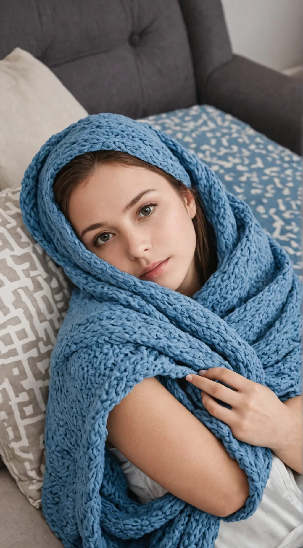 ai character: Jevin (Blue) background