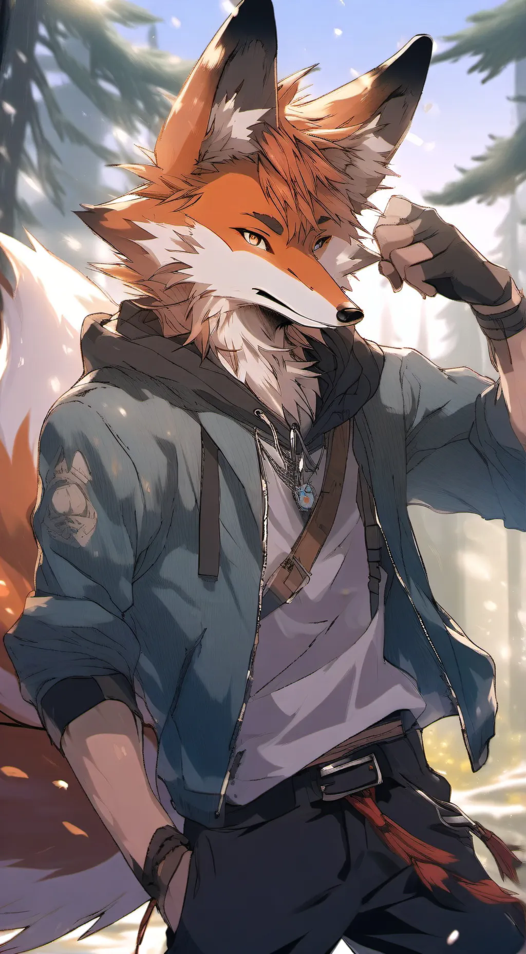 ai character: Danger background