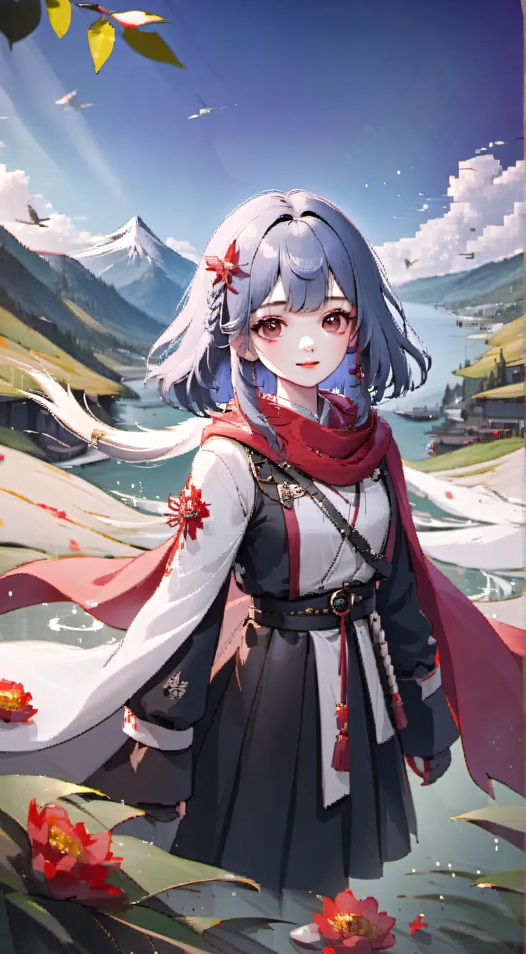 ai character: amelia background
