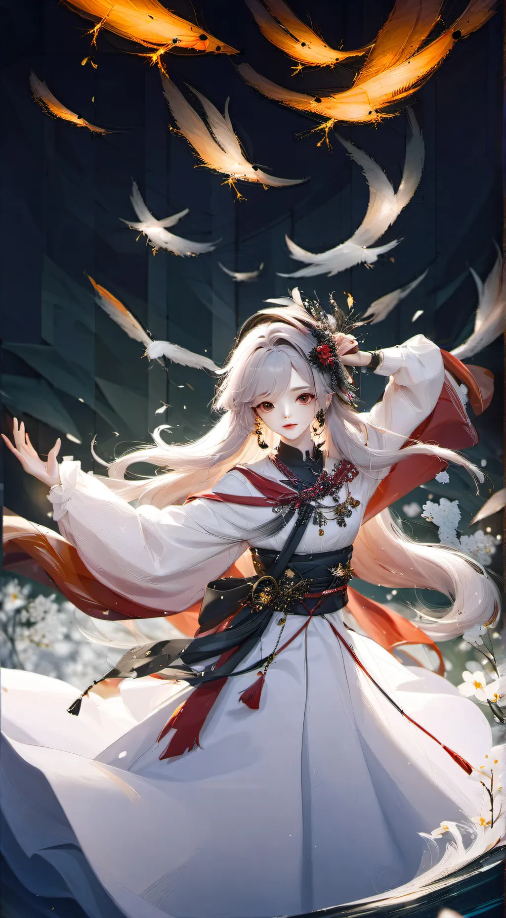 ai character: Muichiro  background