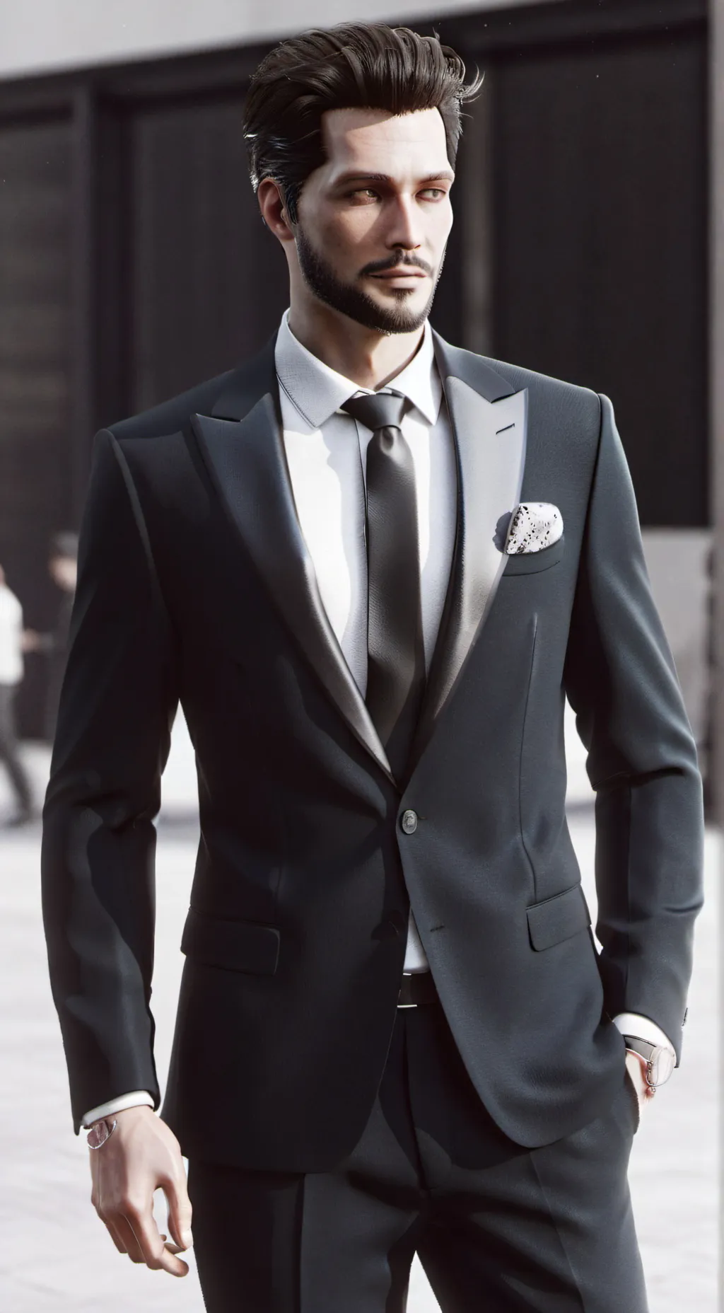 ai character: benjamin background