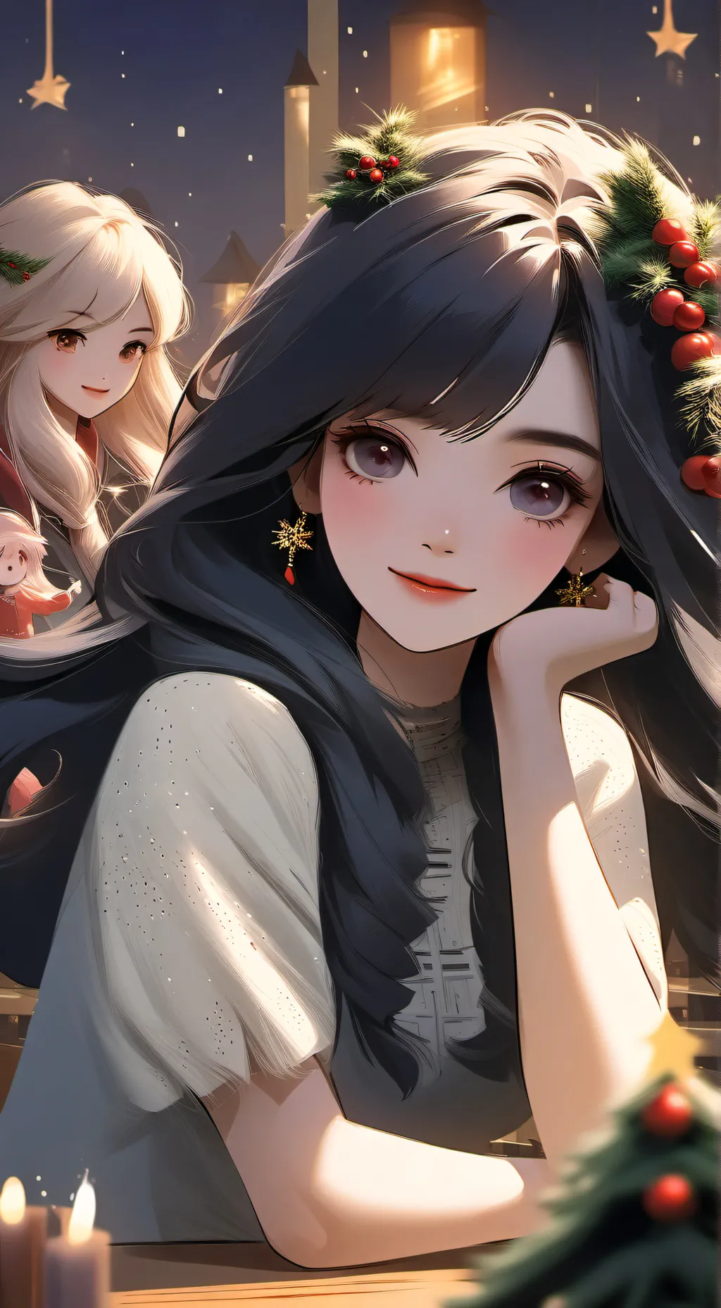 ai character: APHMAU AND FRIENDS background