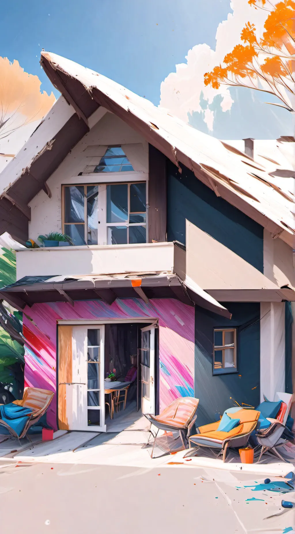 ai character: the loud house background