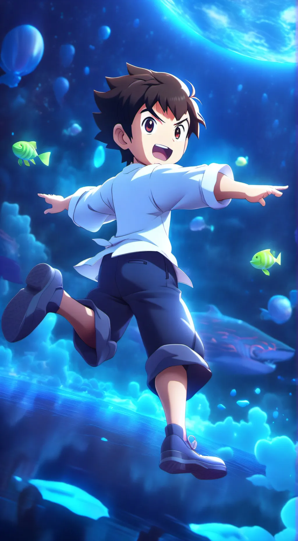 ai character: tsubasa  background