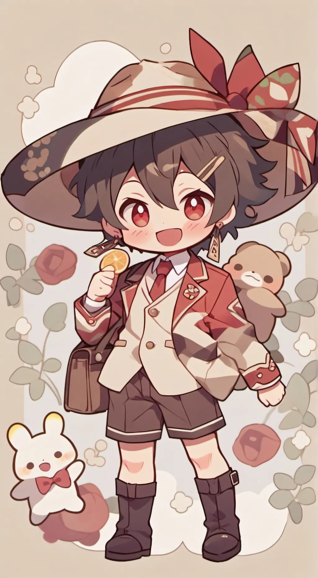 ai character: lúffy XD background