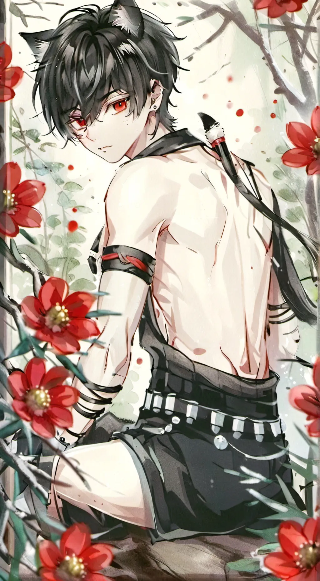 ai character: jen *a boy -_-* background