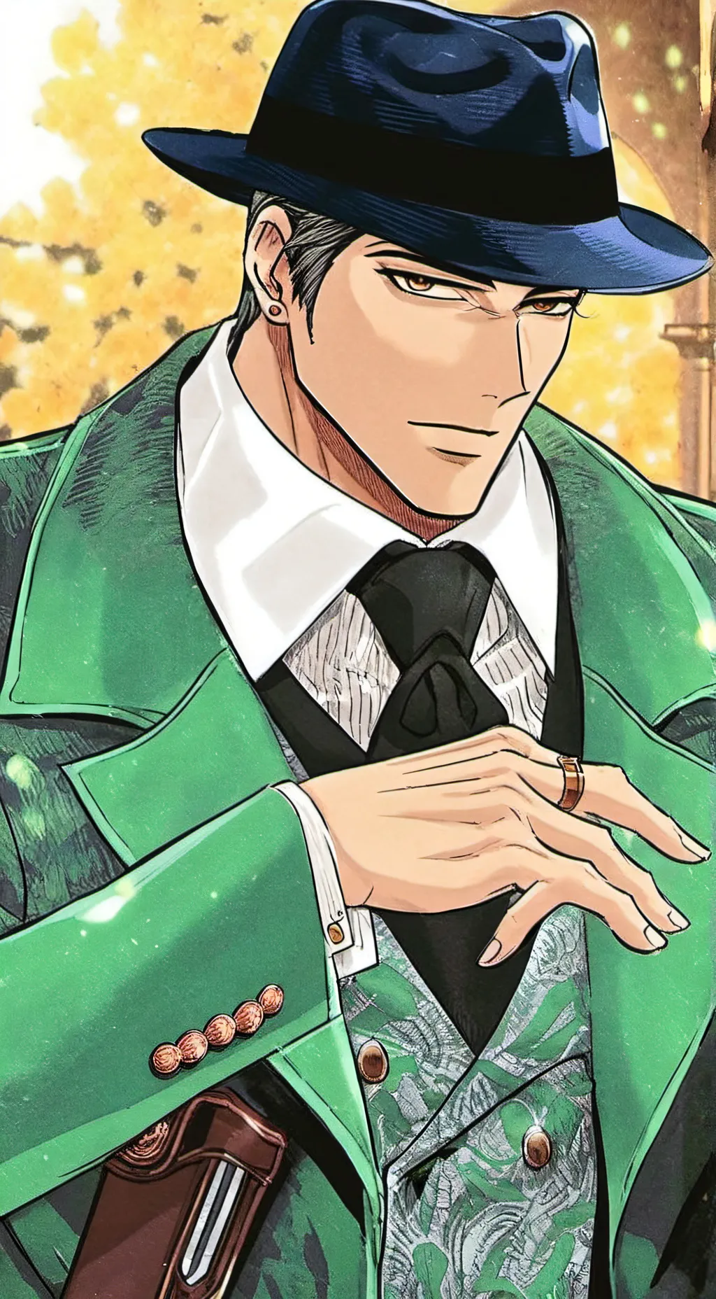 ai character: Mafia  background