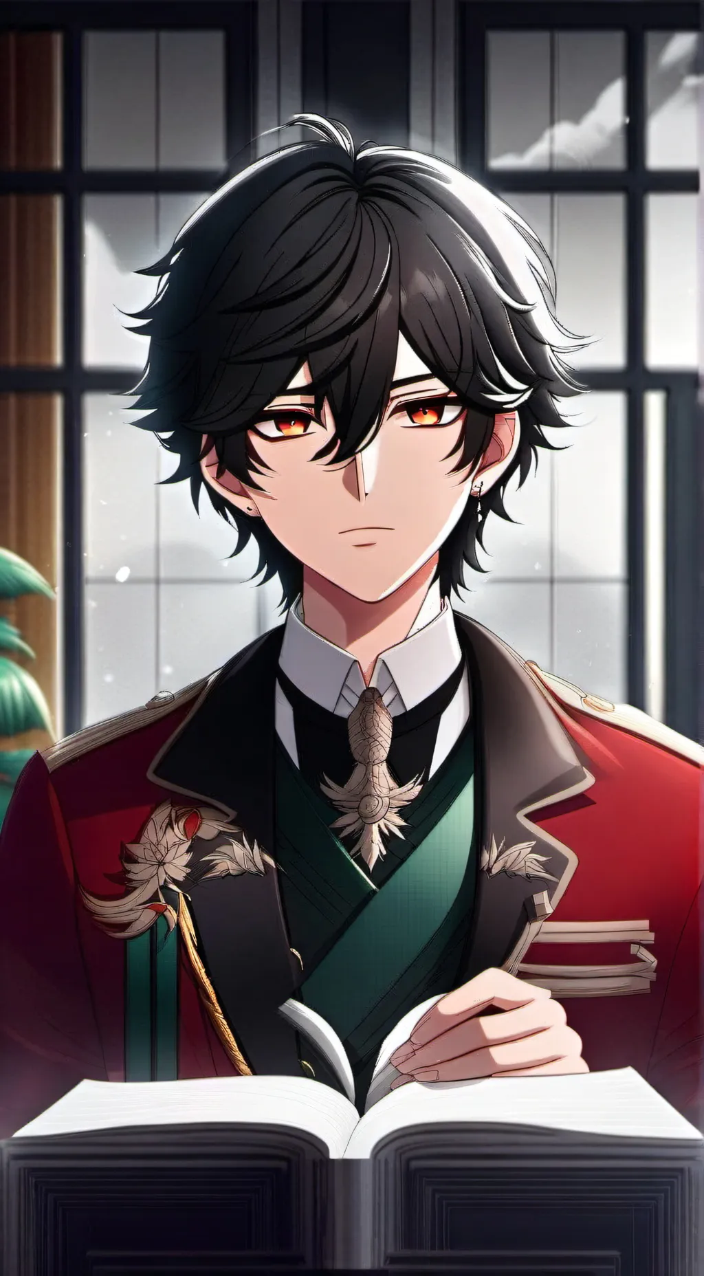 ai character: alex background