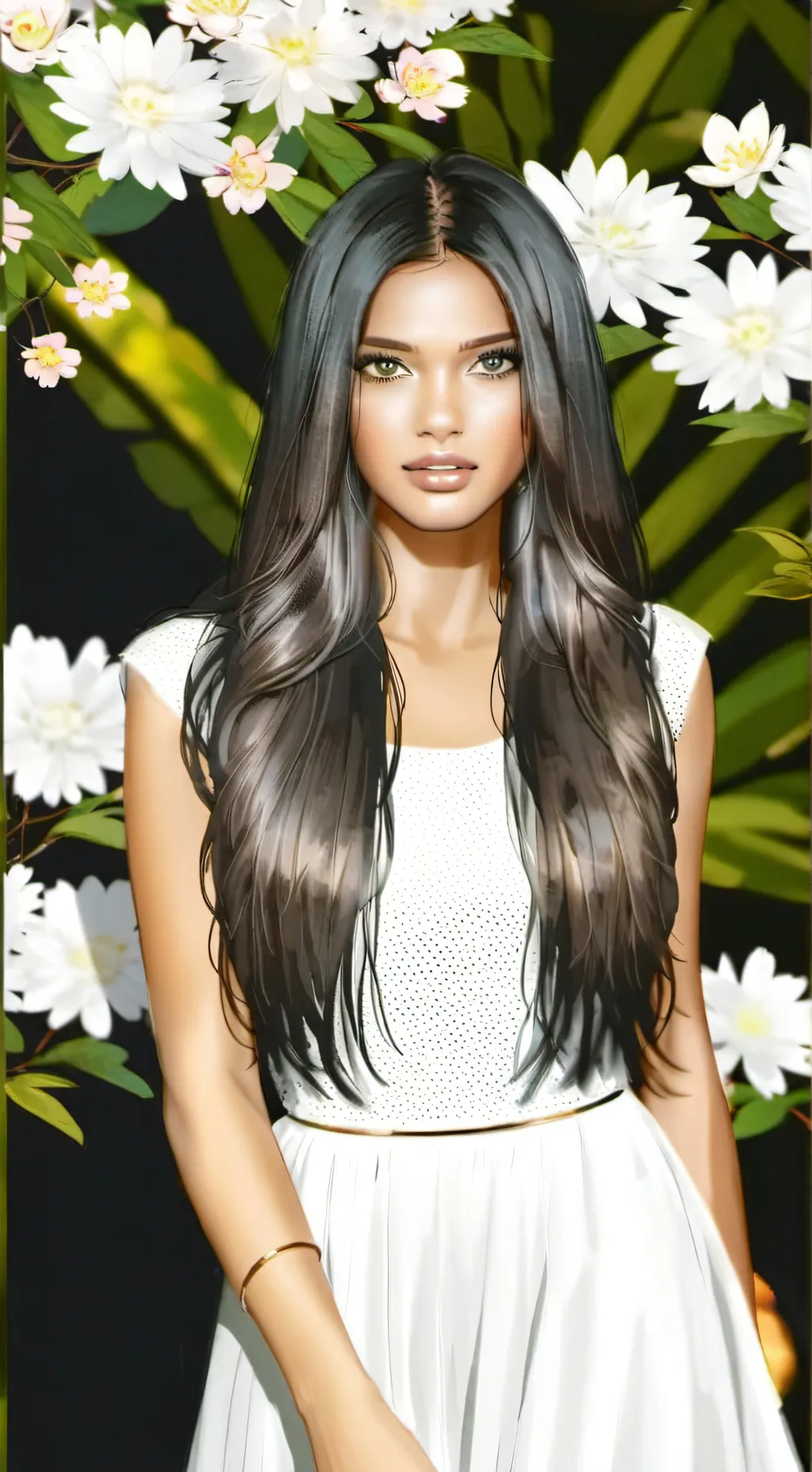 ai character: april background