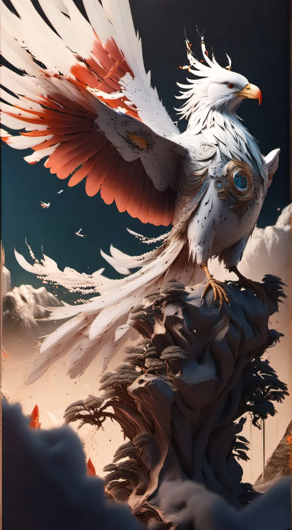 ai character: Holy spirit  background