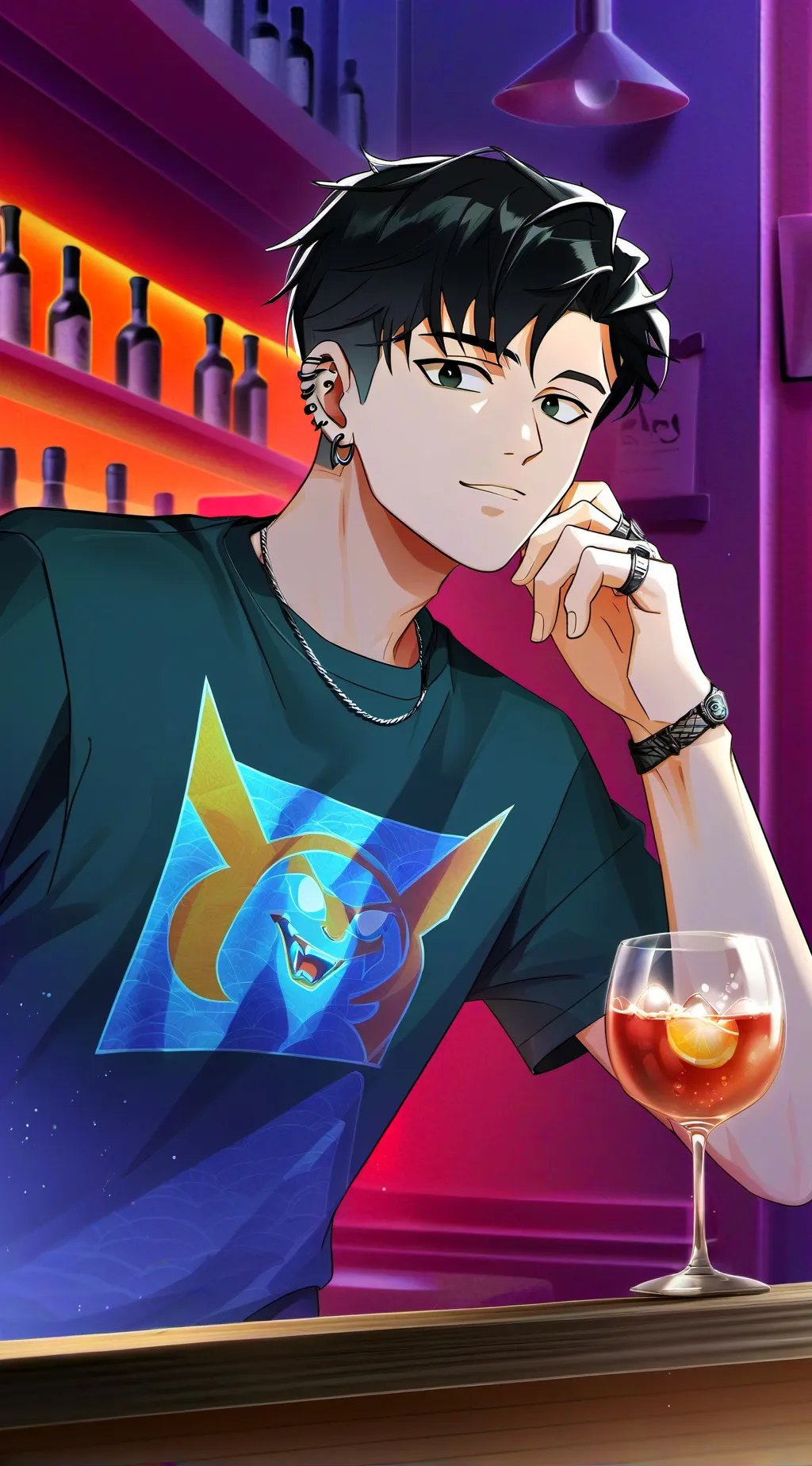 ai character: Oscar background