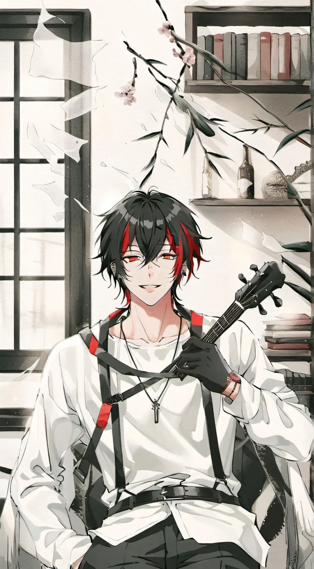 ai character: lucas background