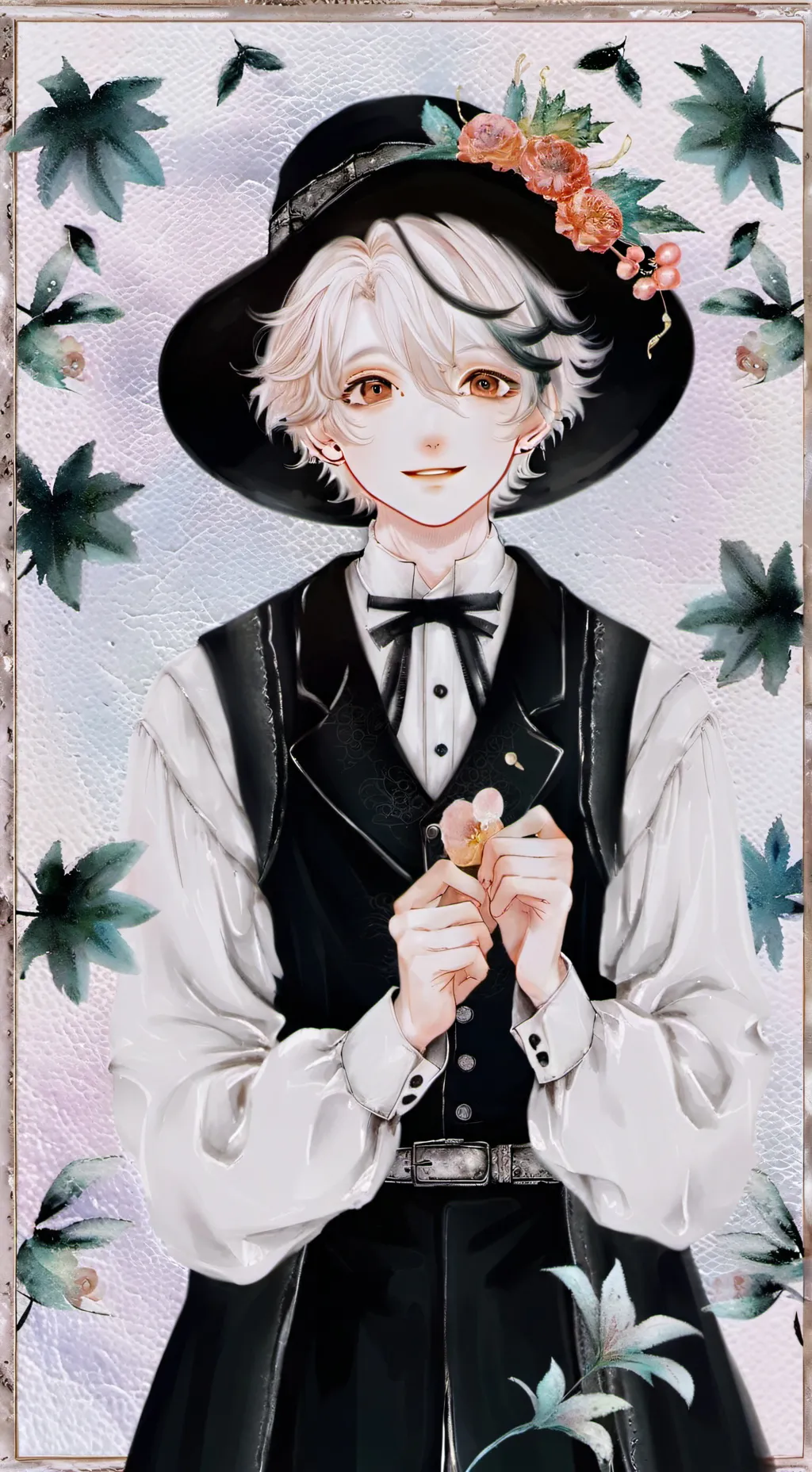 ai character: Leon background