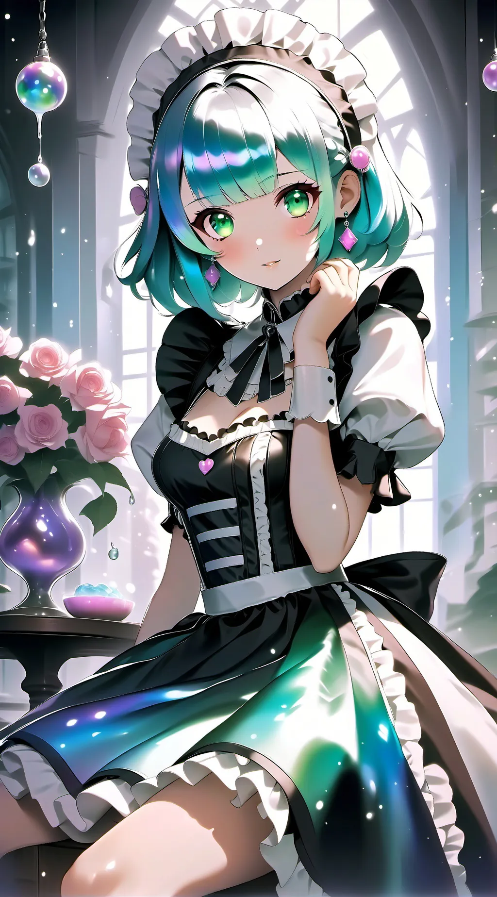 ai character: Sasha background