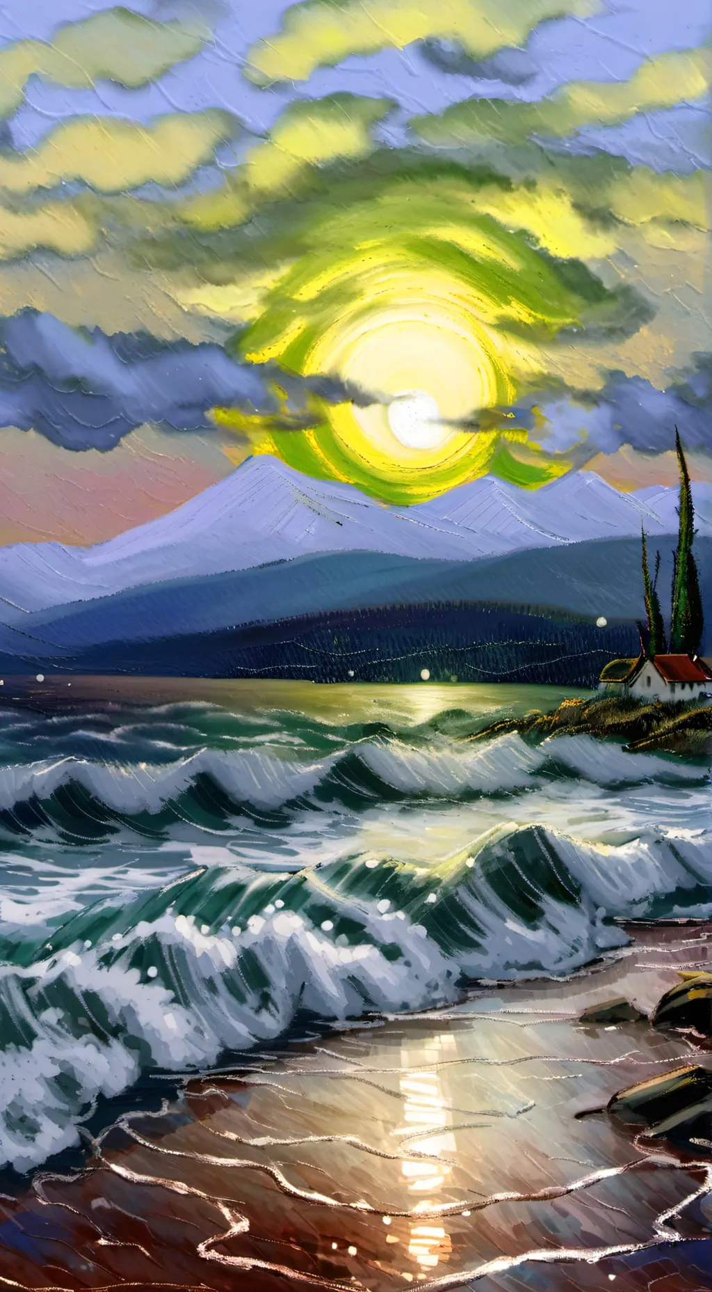 ai character: Dandy world  background