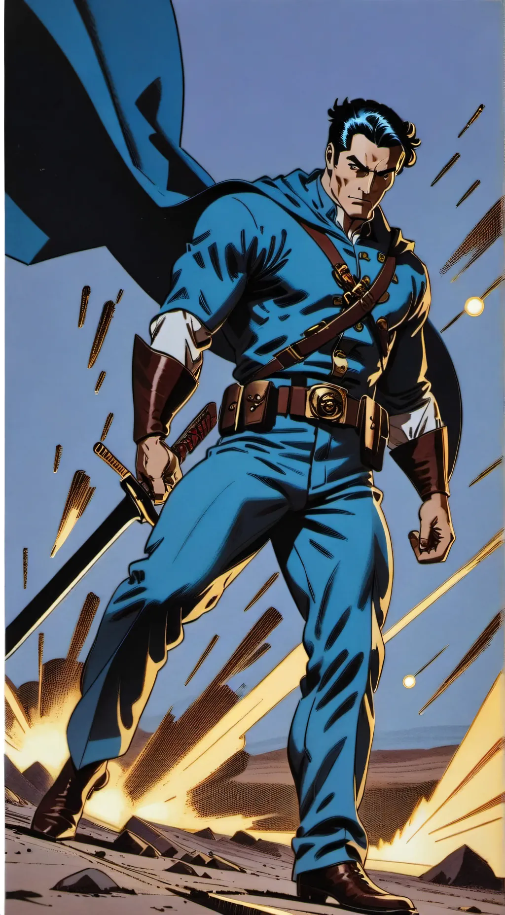 ai character: martin background